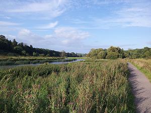 The Boyne Valley River walk or cycle path